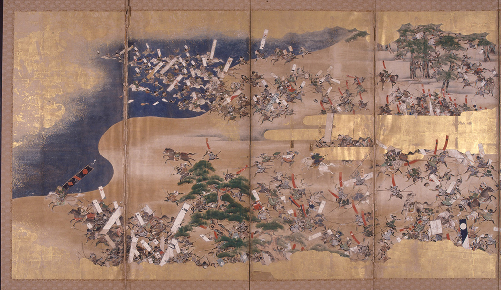 川中島合戦図屏風 | いわくに文化財探訪