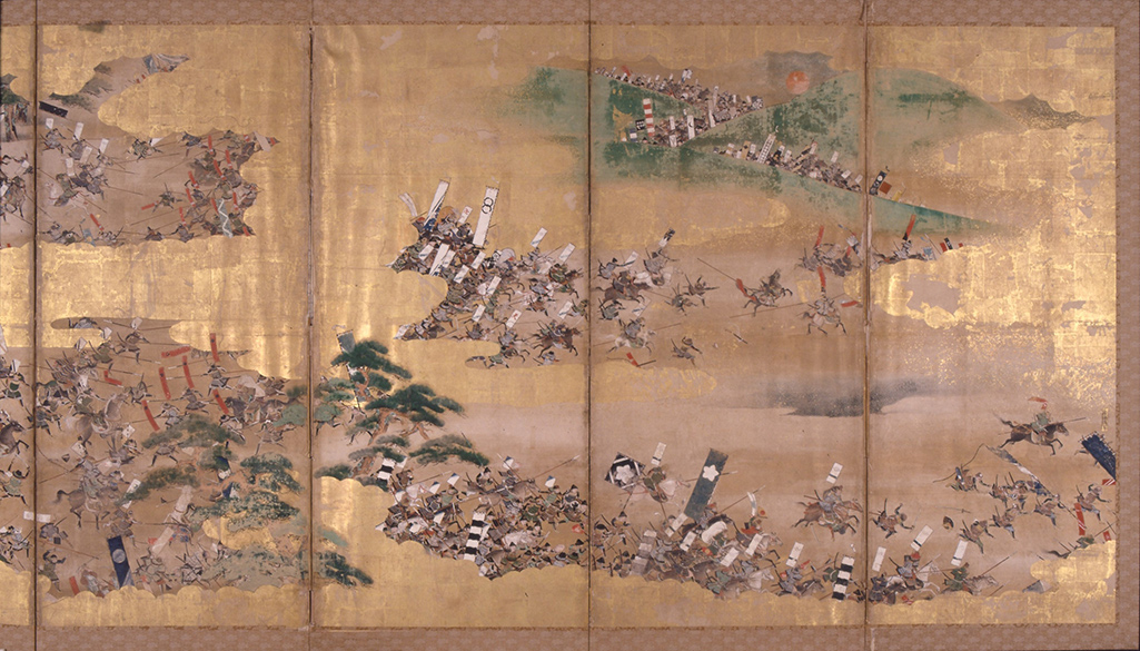 川中島合戦図屏風 | いわくに文化財探訪