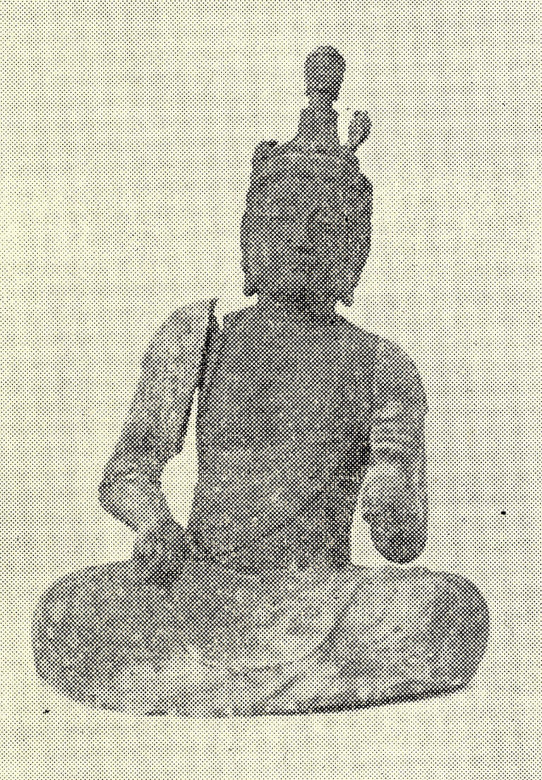 銅造十一面観音坐像