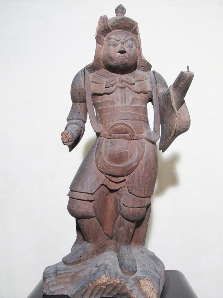 木造毘沙門天立像