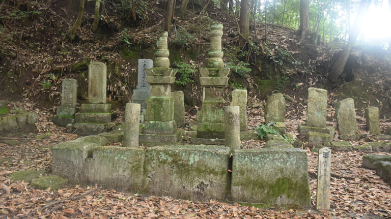 天野隆重墓　付　天野隆重夫人墓