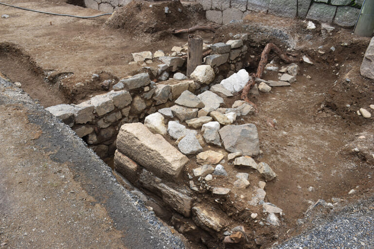 岩国城御土居跡